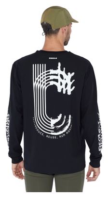 T-Shirt Running Circle Feel Good Run Track 2.0 Noir Homme
