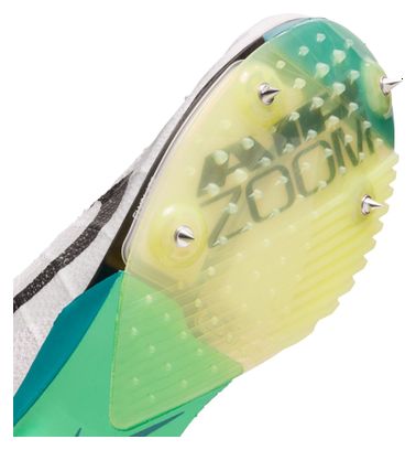 Chaussures d'Athlétisme Nike Victory 2 Blanc/Vert Unisexe