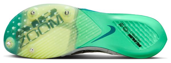 Chaussures d'Athlétisme Nike Victory 2 Blanc/Vert Unisexe
