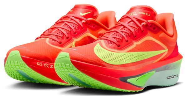 Nike Zoom Fly 6 Scarpe da corsa Rosso/Verde Donna