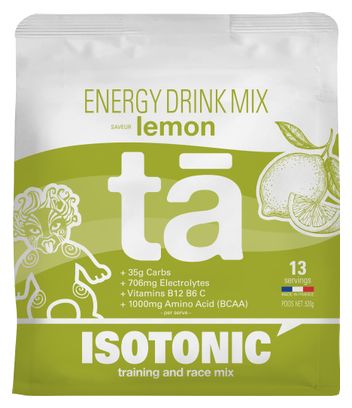 Boisson énergétique Ta Energy Drink Mix Citron - 520g