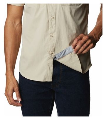 Columbia Newton Ridge Short Sleeve Shirt Brown Men