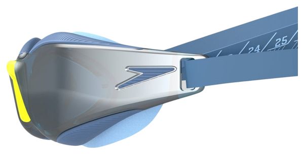 Occhiali da nuoto Speedo Fastskin Hyper Elite Mirror Blu/Argento