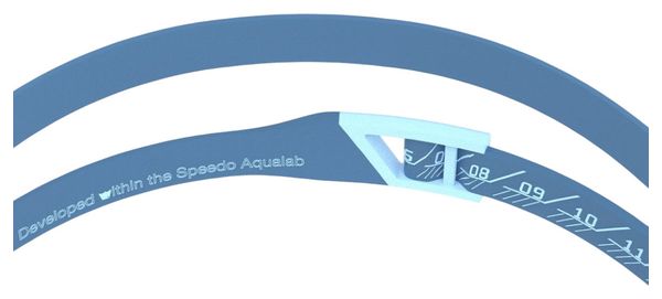 Occhiali da nuoto Speedo Fastskin Hyper Elite Mirror Blu/Argento