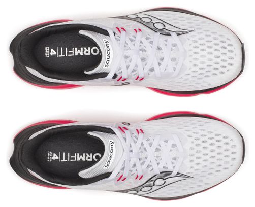 Chaussures Running Saucony Kinvara 16 Blanc/Rouge Homme