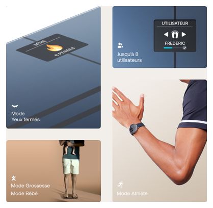 Balance connectée Withings Body Comp - Noire