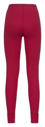 Lange Sporthose Odlo Active Warm Eco Red Damen