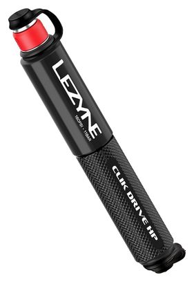 Lezyne Clik Drive HP Handpomp (160 Psi / 11 Bar) Zwart