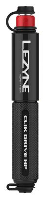 Lezyne Clik Drive HP Handpomp (160 Psi / 11 Bar) Zwart