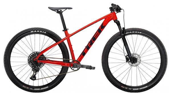 Trek Marlin 8 MTB rígida Sram SX 12V 2023 Rojo radiactivo / Azul náutico