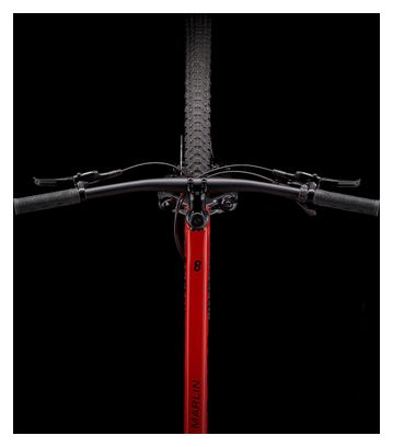 Trek Marlin 8 MTB rígida Sram SX 12V 2023 Rojo radiactivo / Azul náutico