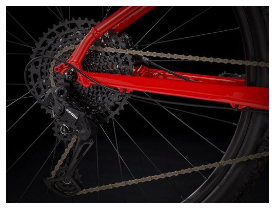 Trek Marlin 8 MTB rígida Sram SX 12V 2023 Rojo radiactivo / Azul náutico