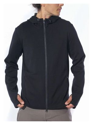 Merino Cobra 3.0 Chrome Hoodie Black