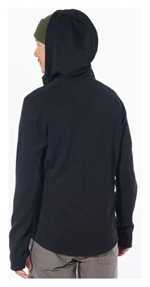 Merino Cobra 3.0 Chrome Hoodie Black