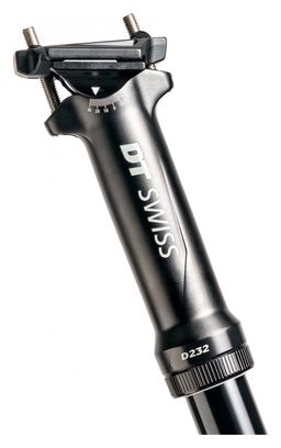 DT Swiss D 232 Dropper Post Internal Routing Black (With L1 Remote Lever)