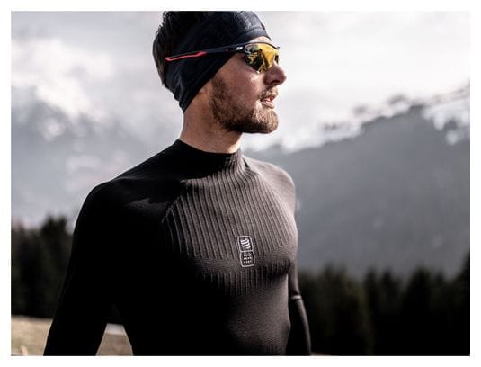 Compressport 3D Thermo 110g Thermal Long Sleeves Black