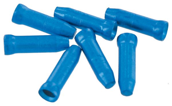 Tappi terminali VAR in alluminio blu (x4)