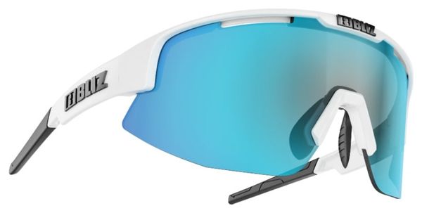 Bliz Matrix Hydro Lens Sunglasses Smoke White / Blue