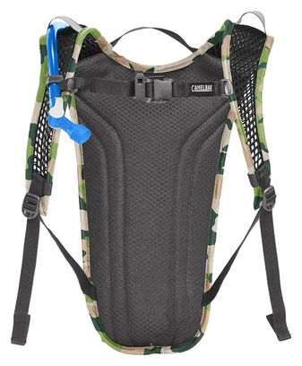 Sac Hydratation Enfant Camelbak Mini M.U.L.E. 3L + poche à eau 1.5L Camo