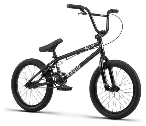 Bicicleta BMX Freestyle Radio Bikes Revo 18" Negra