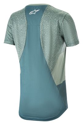 Maillot Manches Courtes Femme Alpinestars Stella Alps 8.0 Pétrole Bleu