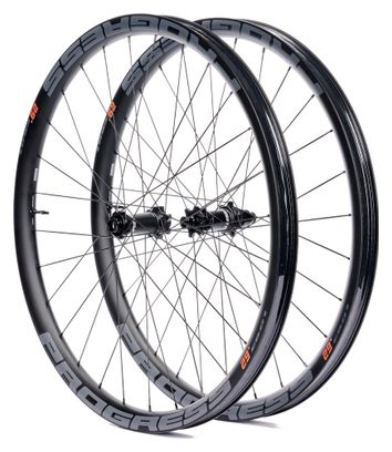 Paire de roues  Progress EB:01 Nexo Hybrid 27.5  | Boost 15x110/12x148mm | 6 Trous | Sram XD