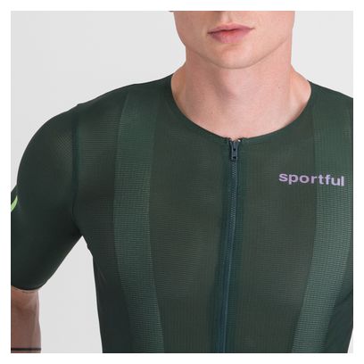 Sportful Light 2 Kurzarm-Trikot für Herren, grün