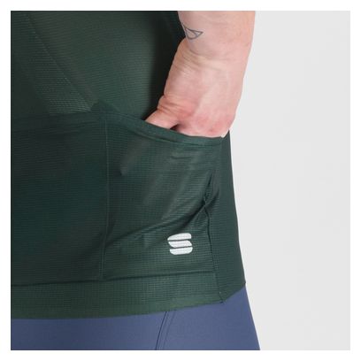 Sportful Light 2 Kurzarm-Trikot für Herren, grün