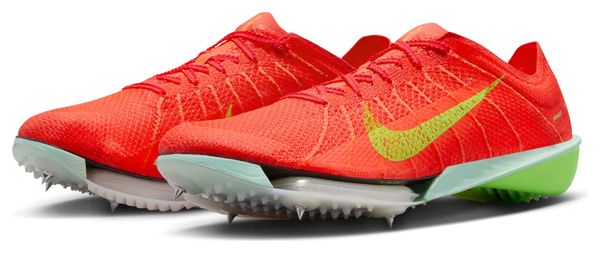 Nike Victory 2 Oranje Groen Heren Track &amp; Field Schoenen