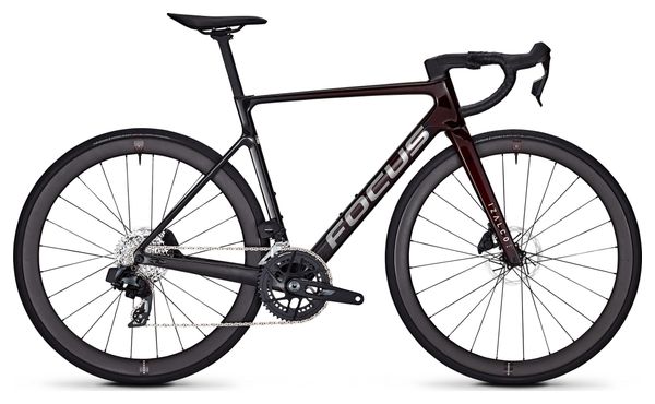 Bicicleta de carretera Focus Izalco Max 8.9 Sram Rival AXS 12V 700 mm Rojo/Negro 2026