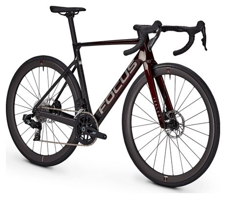 Bicicleta de carretera Focus Izalco Max 8.9 Sram Rival AXS 12V 700 mm Rojo/Negro 2026