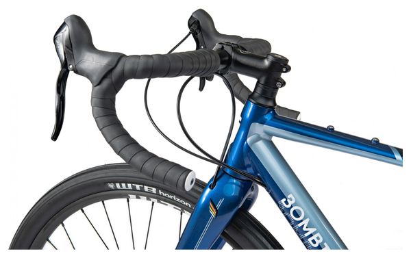 Gravel Bike Bombtrack Audax AL MicroShift XLE 11V 650b Bleu