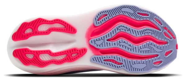 Chaussures Running Brooks Glycerin Max Bleu/Rose Femme