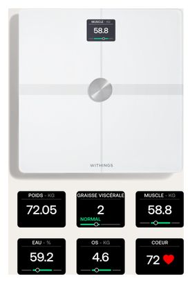 Balance connectée Withings Body Smart Blanche