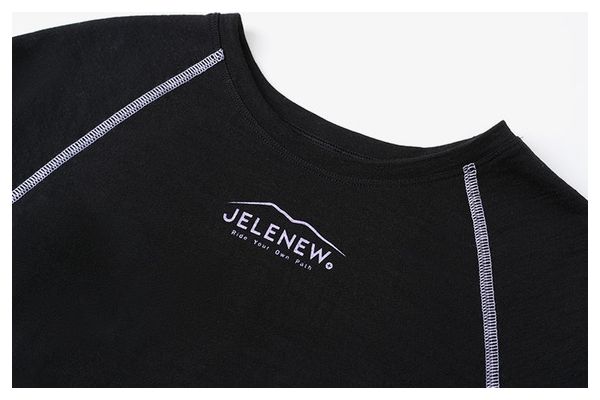 Haut JELENEW laine mérinos manches courtes
