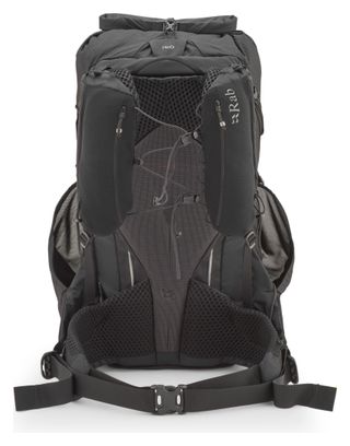 Mochila de senderismo RAB Muon 40 L negra para hombre