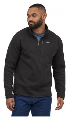 Patagonia Better Sweater 1/4 Zip Heren Fleece Zwart L