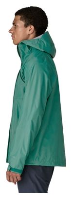 Chaqueta impermeable Patagonia Torrentshell 3L Rain Verde Hombre