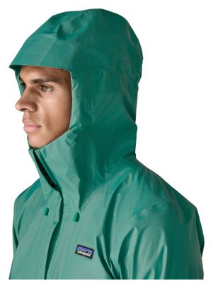 Chaqueta impermeable Patagonia Torrentshell 3L Rain Verde Hombre