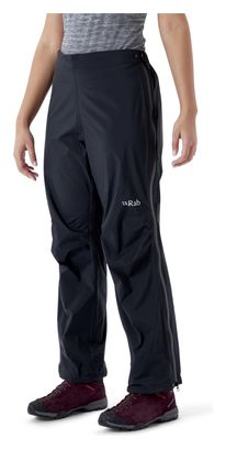 Pantalón impermeable Rab Downpour Plus 2.0 Negro para mujer