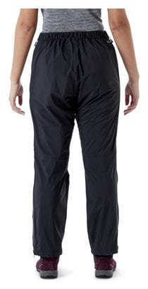 Pantalón impermeable Rab Downpour Plus 2.0 Negro para mujer