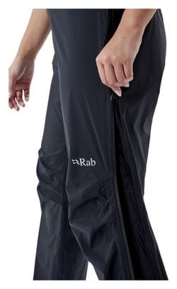 Wasserdichte Hose für Frauen Rab Downpour Plus 2.0 Schwarz