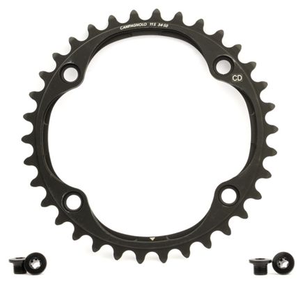 Campagnolo Plateau FC-PO034B Compact 11V 34T Pas 112mm Noir MY18