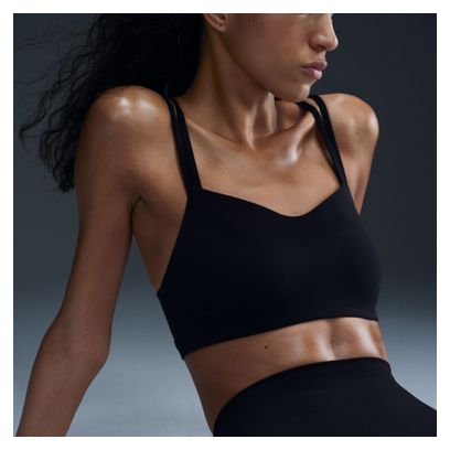 Nike Zenvy Strappy Black Women's Bra