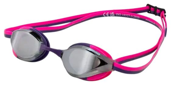 Arena Python Junior Mirror Schwimmbrille, rosa/violett, 6–12 Jahre