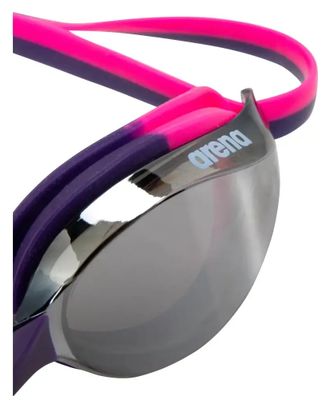 Arena Python Junior Mirror Schwimmbrille, rosa/violett, 6–12 Jahre