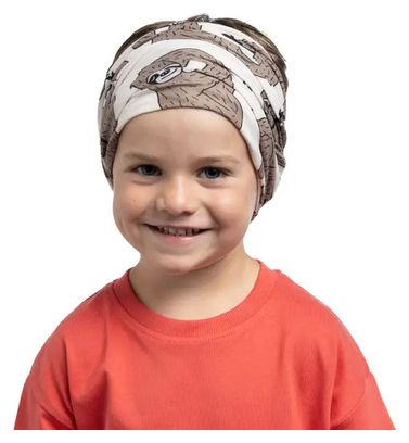 Tour de Cou Buff CoolNet UV Marron Gris Enfant