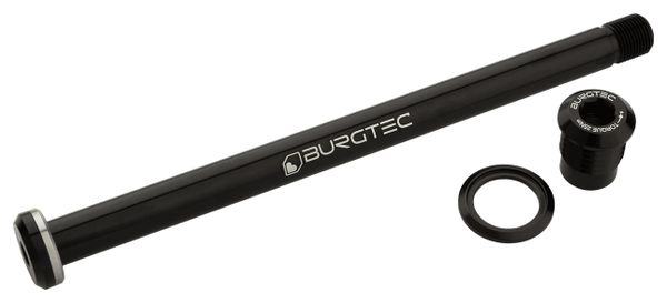 Asse posteriore per MTB Burgtec Yeti 174 mm | M12x1,0 | Nero