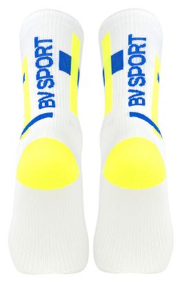Chaussettes BV Sport Light Run ''Bali'' Blanc/Jaune/Bleu