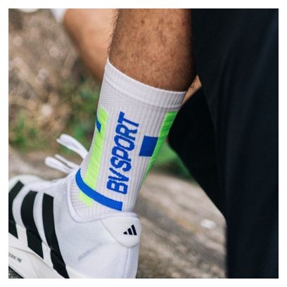 Chaussettes BV Sport Light Run ''Bali'' Blanc/Jaune/Bleu